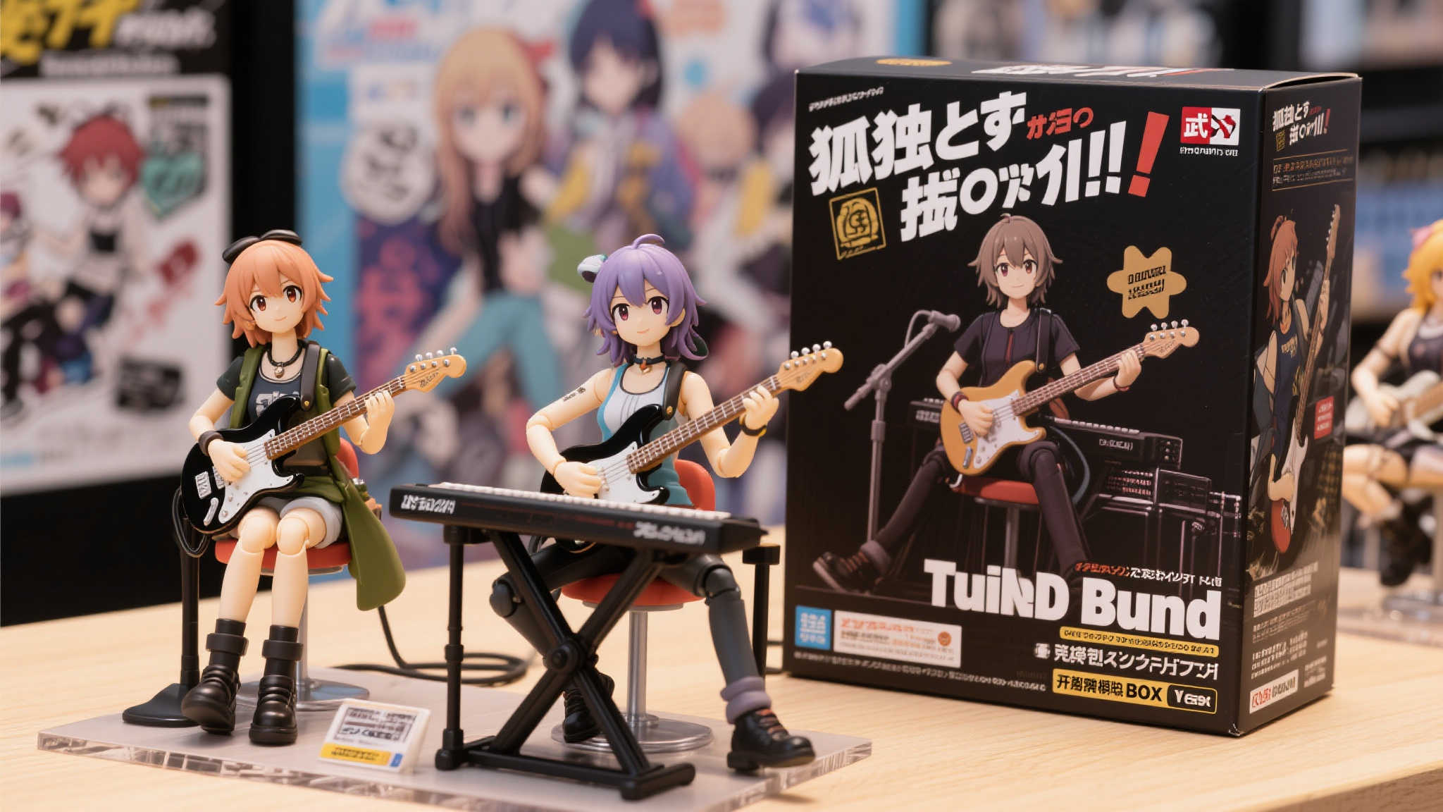 武士道推出《孤独摇滚！》团结Band坐姿造型BOX版